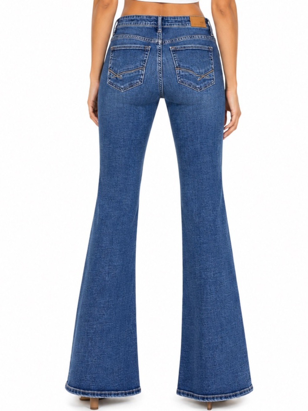 BKE Payton universal mid rise flare jeans size 26 x 33 long
